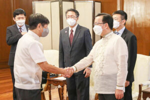 Marcos, Chinese envoy meet to discuss relations