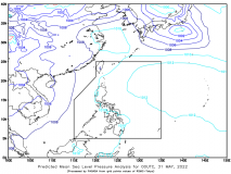 Southwest monsoon affecting western section of Northern Luzon: PAGASA