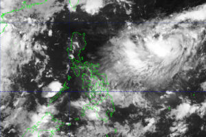 Storm intensifies before entry to Philippine area