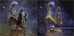 Iconic ‘Pillars of Creation’ captured in new Webb image