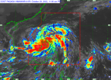 More areas under Signal No. 3 as “Paeng” maintains its strength while crossing Marinduque