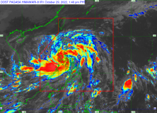 11 areas under Signal No. 3 with “Paeng” about to make landfall over San Juan, Batangas