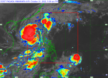 Signal No. 1 still raised over parts of Luzon as TS “Paeng” moves toward northwestern limit of PAR