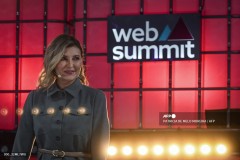 Plea from Ukraine first lady kicks off annual tech summit in Portugal