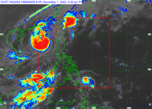 Rains expected in parts of Philippines as TS “Queenie” traverses Philippine Sea