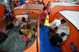 Evacuation center bill up for signing